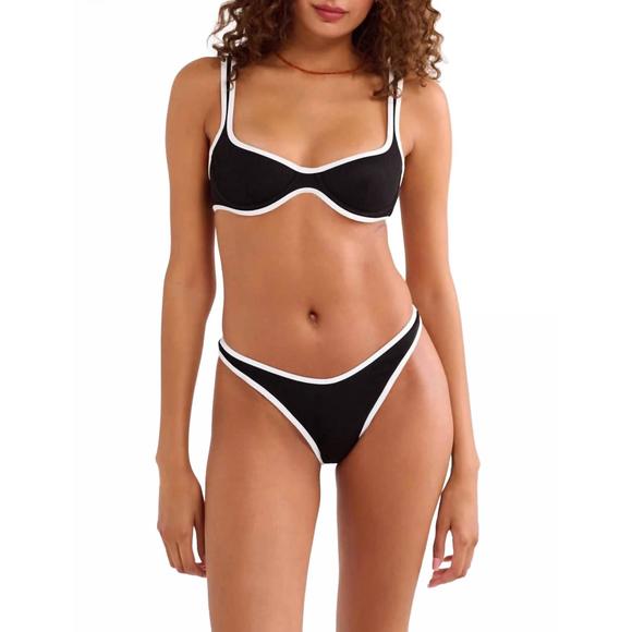 NEW RUMORED havana bikini bottoms in black/white - Picture 1 of 3